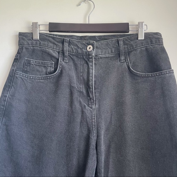 ASOS COLLUSION | High Waisted Wide Leg Mom Jeans Size 30 - Picture 2 of 3